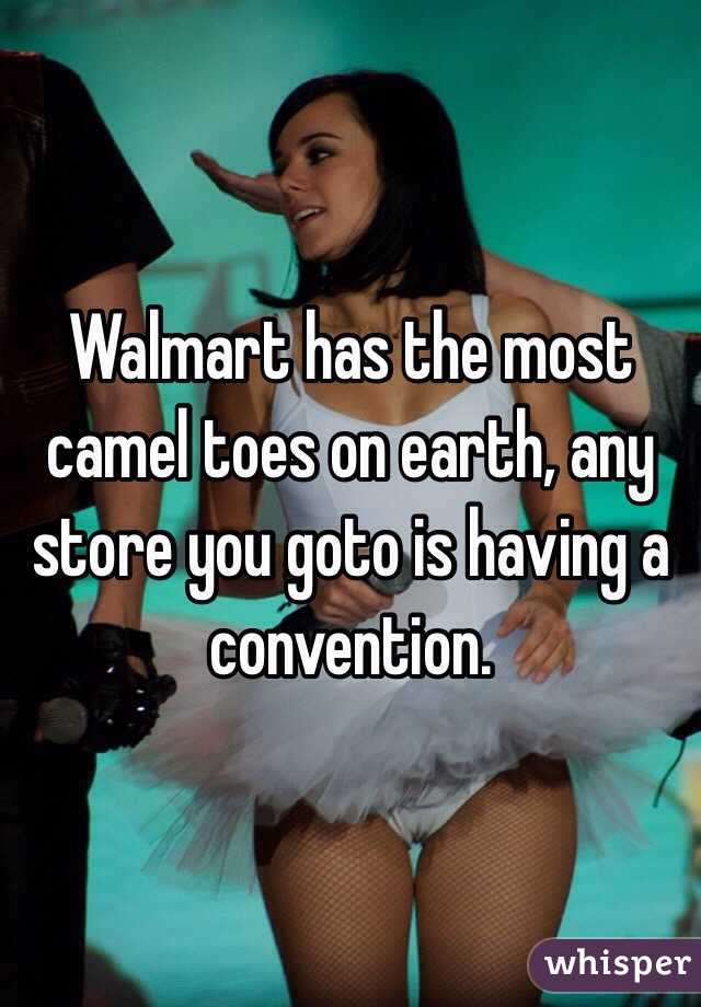Camel Toes In Walmart